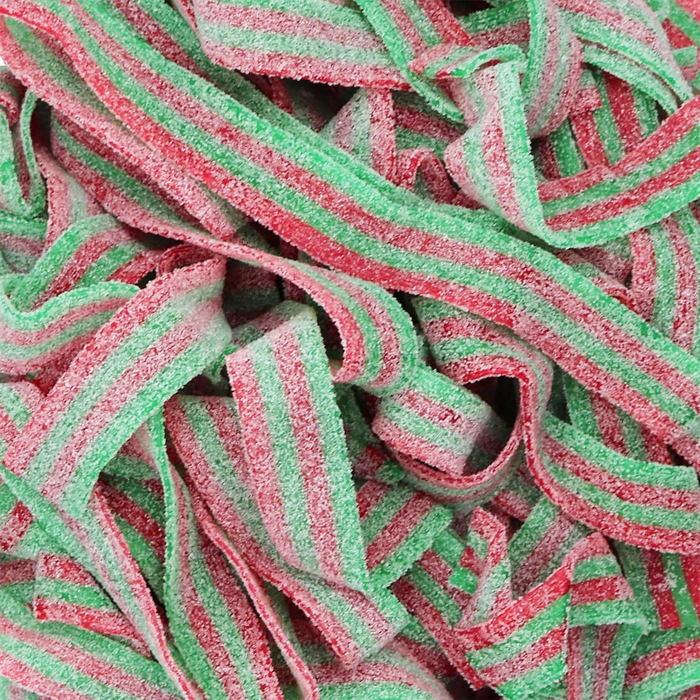 Strawberry Green Apple Sour Belts - A Fruity Fusion of Sweetness and Tanginess