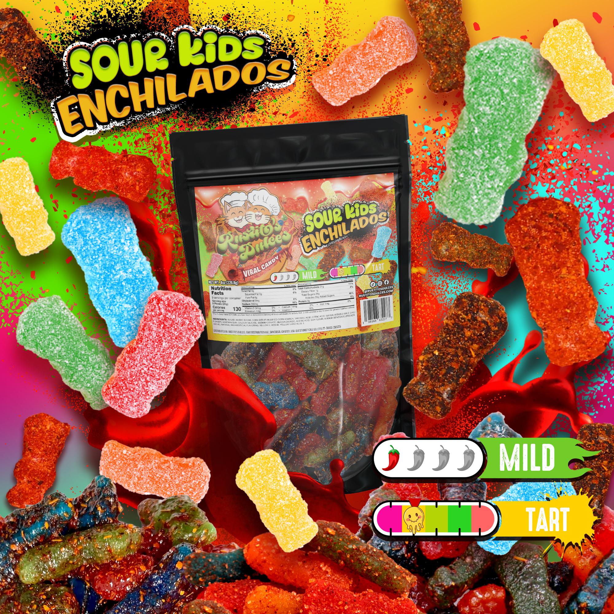 Sour Kids Enchilados sour candies