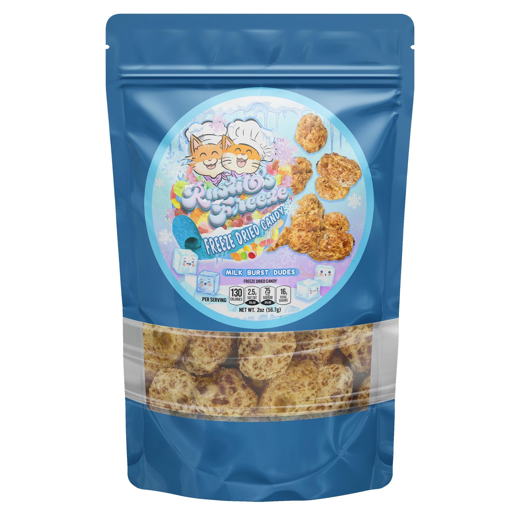 Freeze Dried Milk Burst Dudes