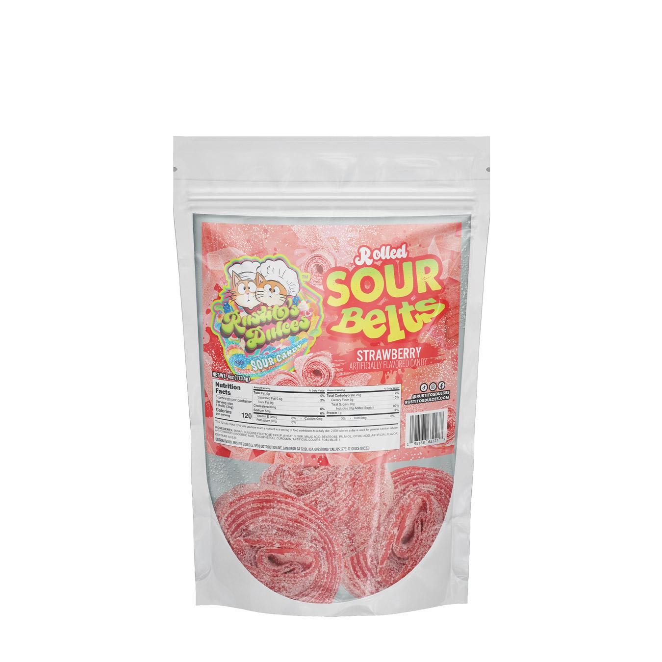 Strawberry Sour Belts