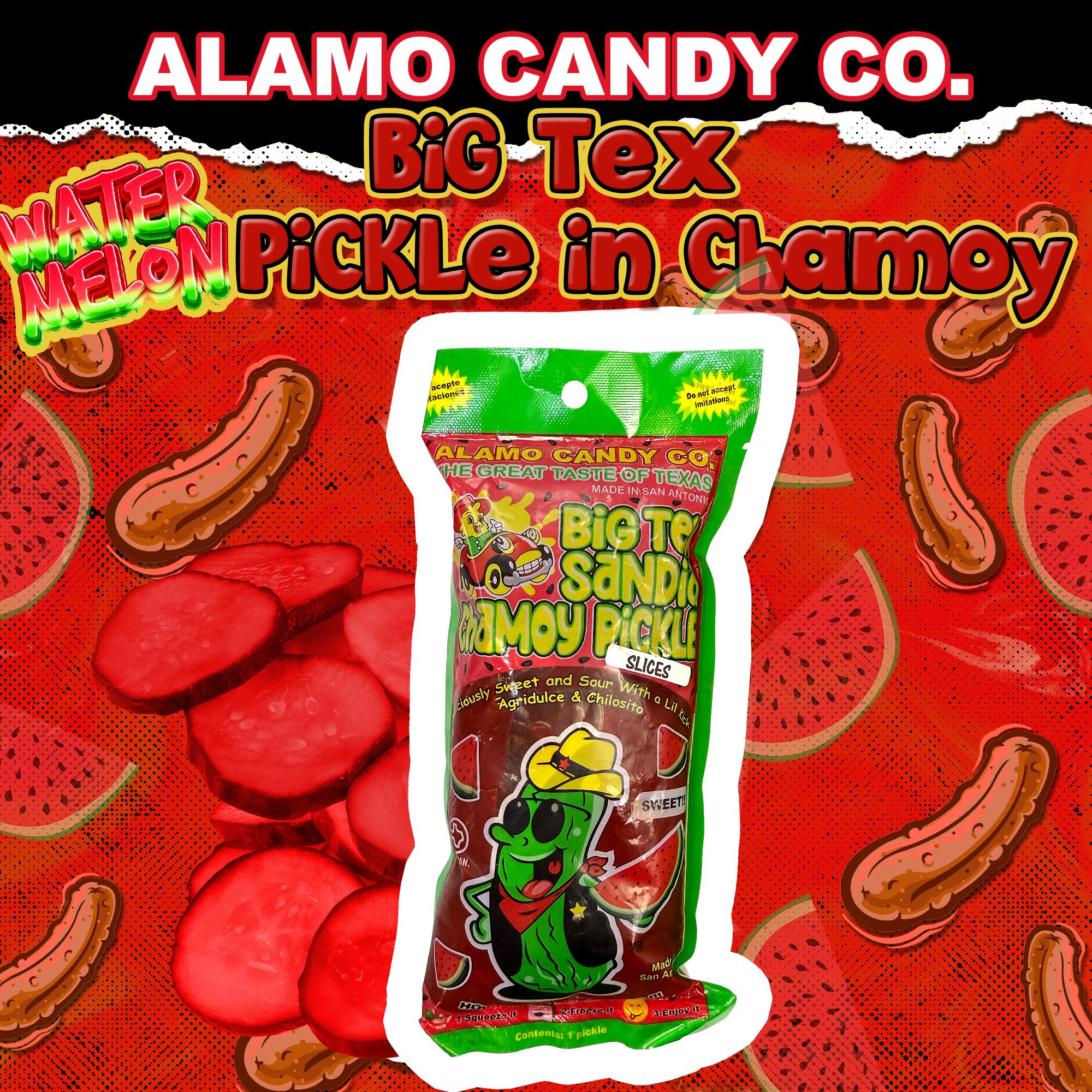 Big Tex Sandia Pickle Slices - Sweet and Tangy Watermelon Flavor