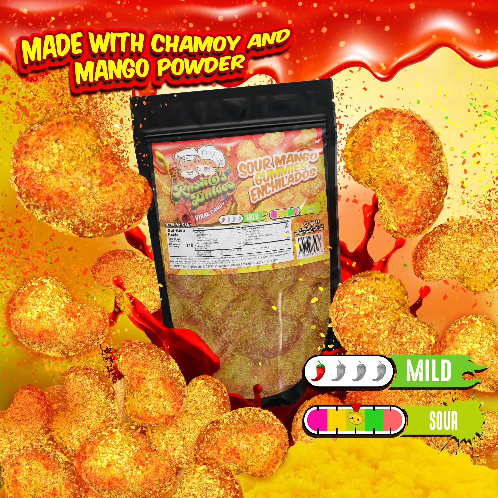 Sour Mango Gummies Enchilados
