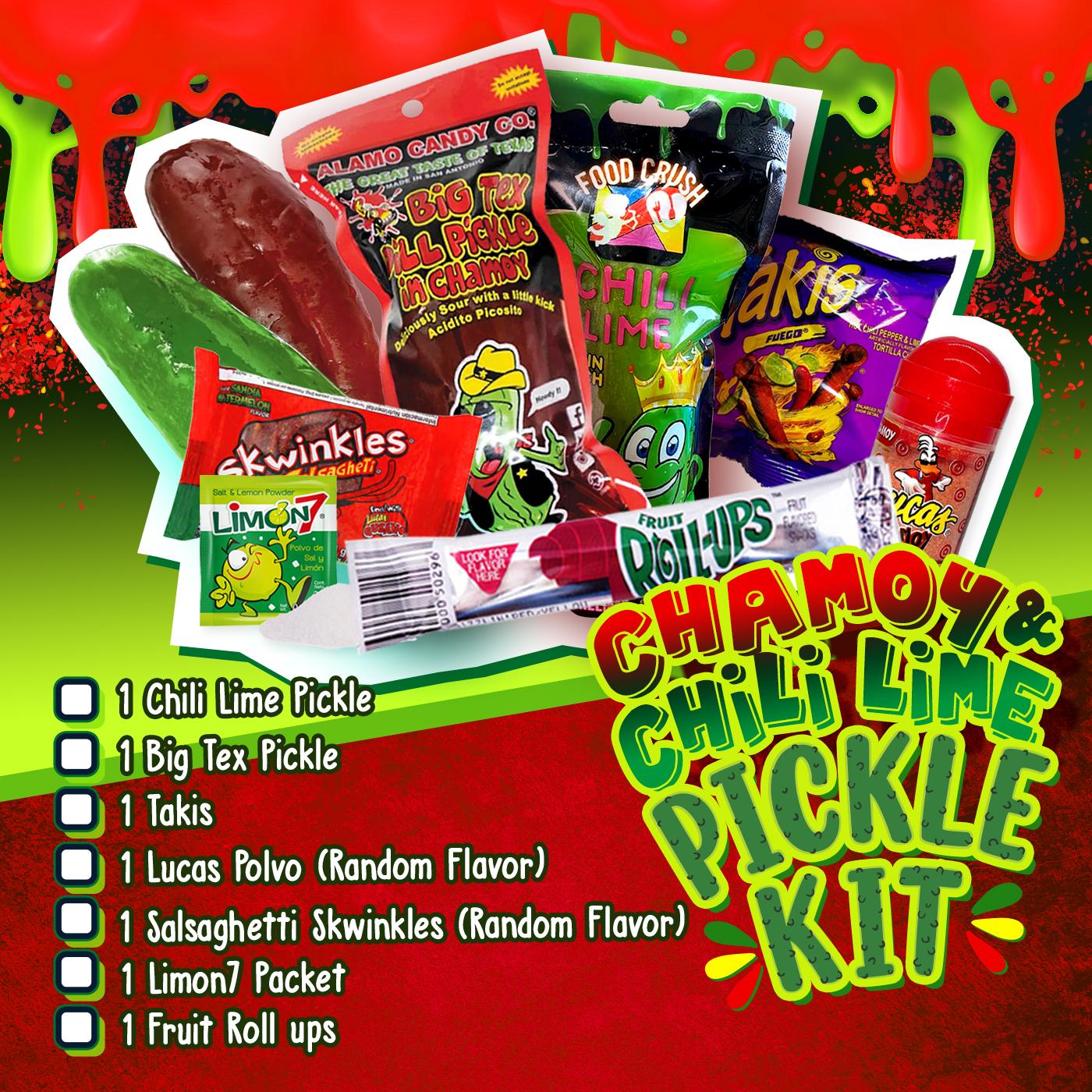 Chamoy & Chili Lime Pickle Kit
