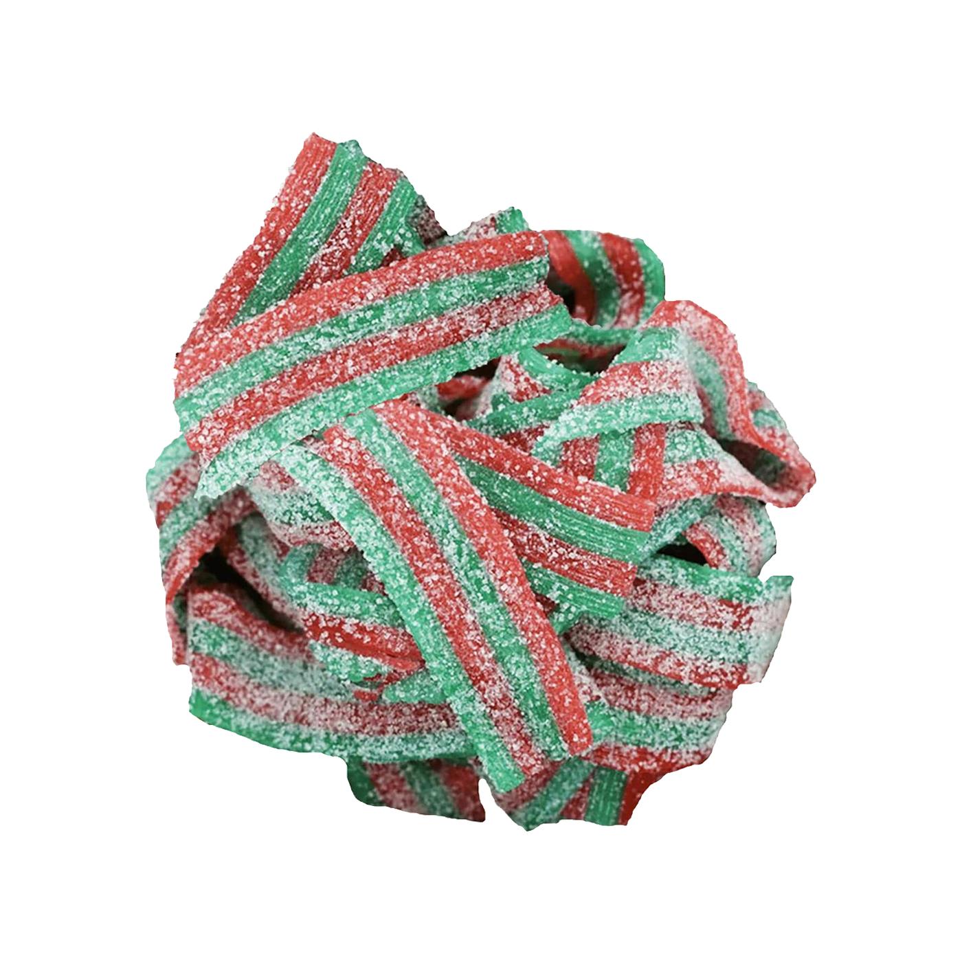 Strawberry Green Apple Sour Belts - A Fruity Fusion of Sweetness and Tanginess