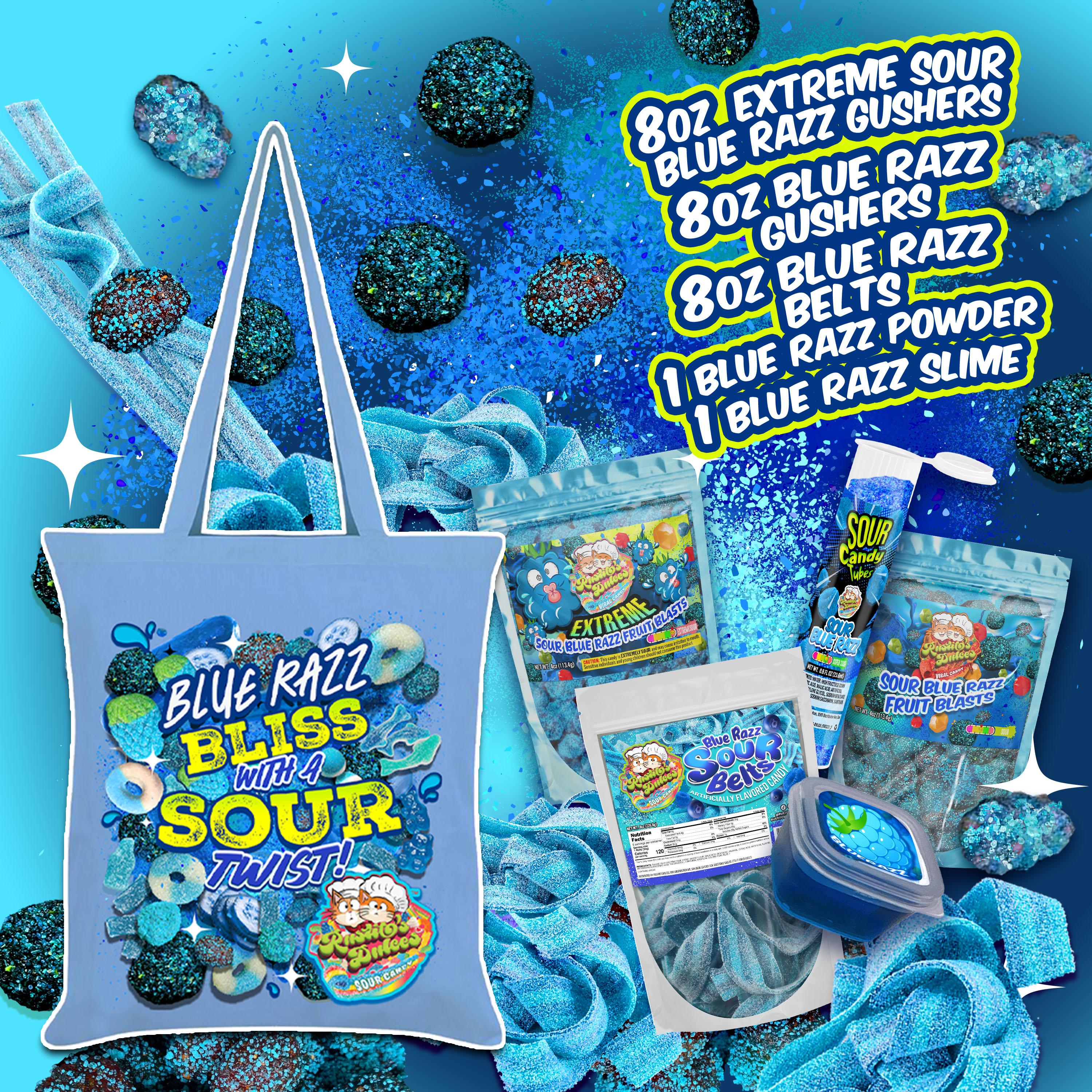 Blue Razz Bliss - Sour Blue Razz Lover’s Bundle with Tote Bag for Ultimate Flavor Experience