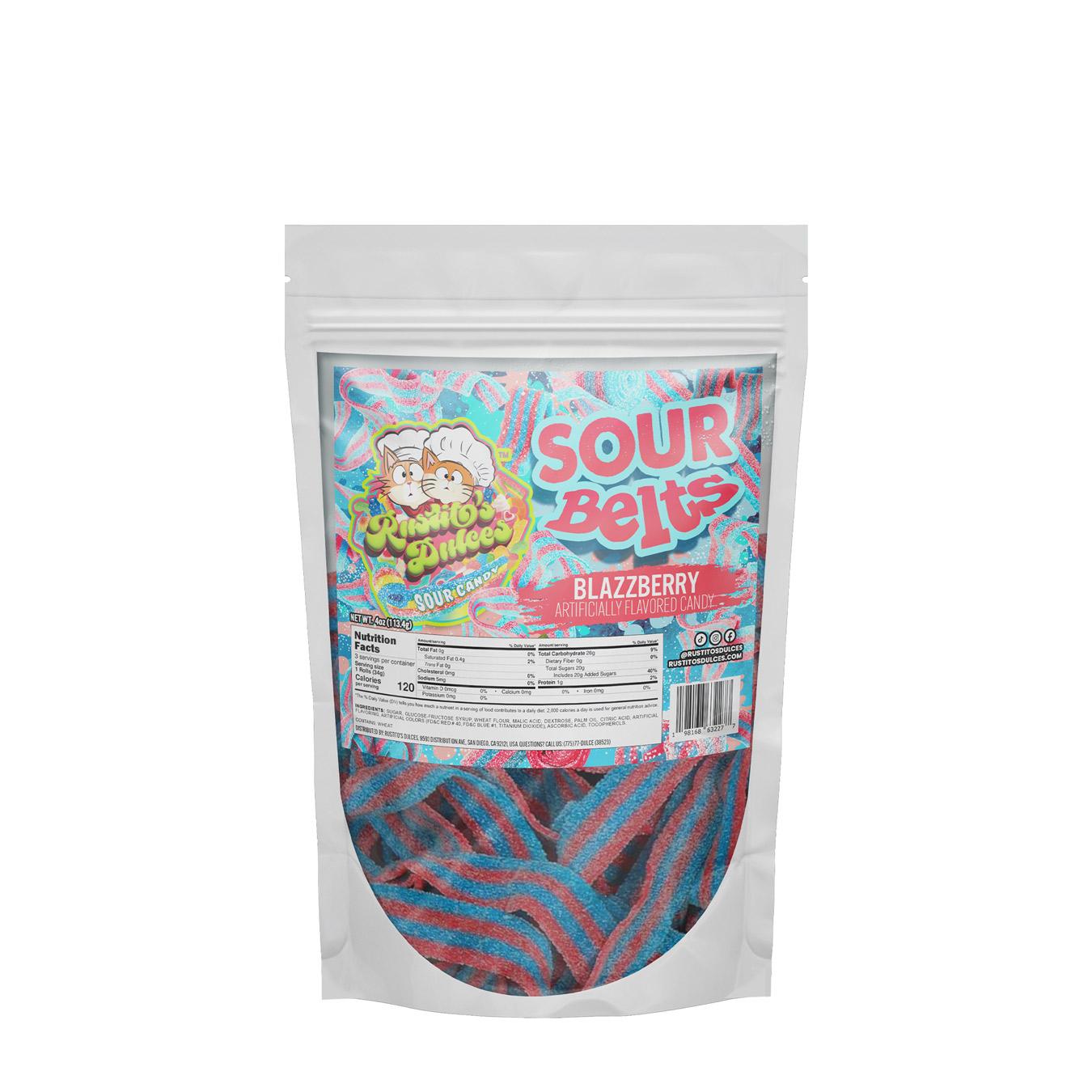 Blazpberry Sour Belts