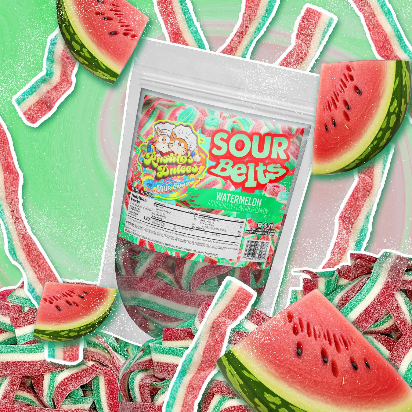 Watermelon Sour Belts