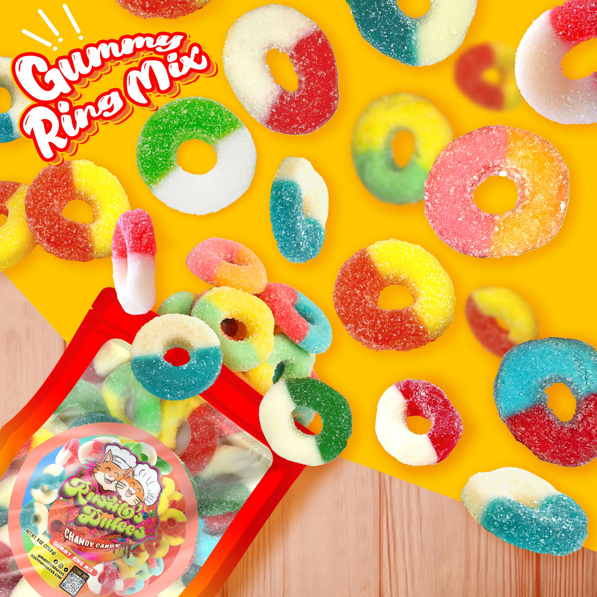 Ring Mix Gummy Ring Mix – Rustito's Dulces