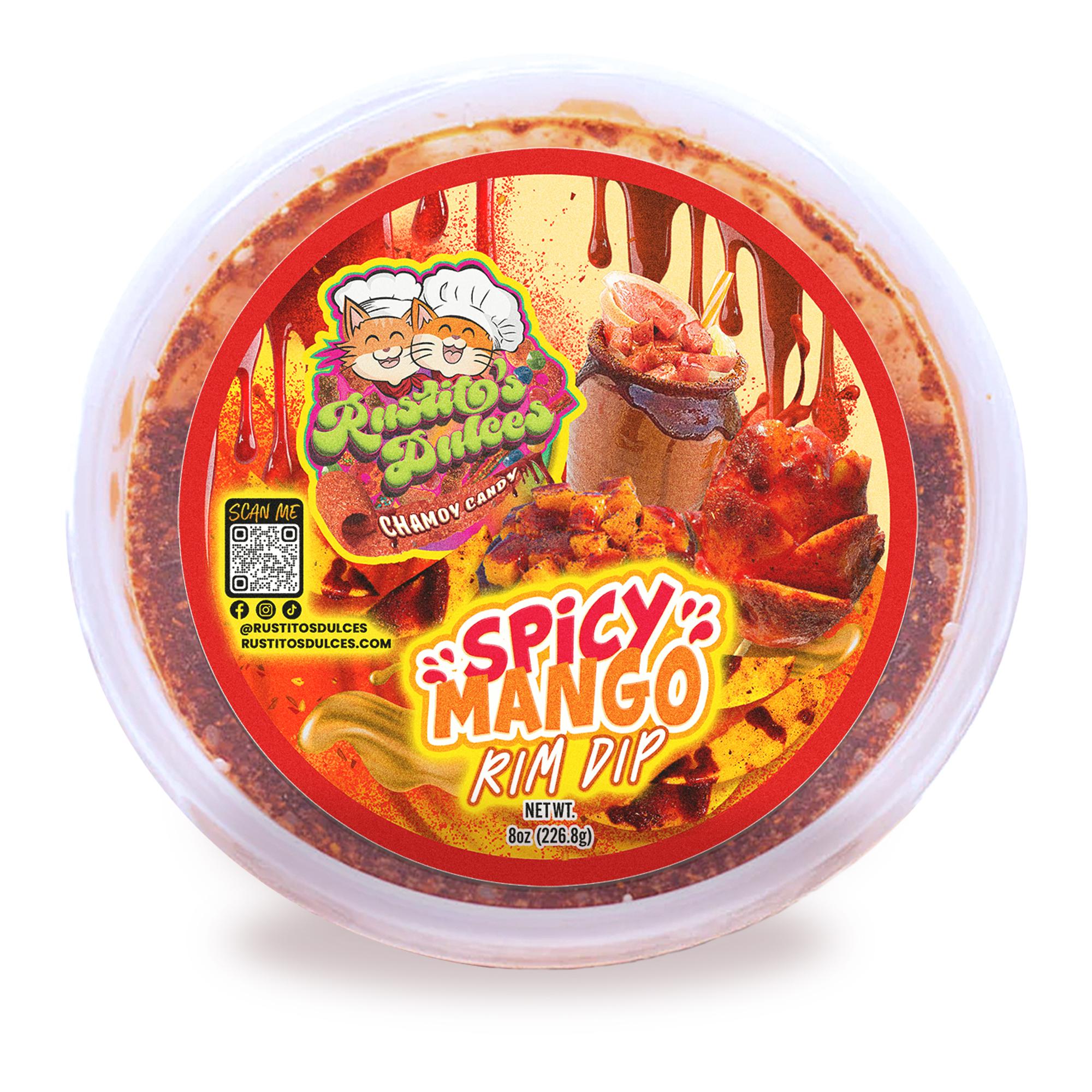 Spicy Mango Rim Dip - Sweet & Tangy Flavor Boost for Snacks and Treats