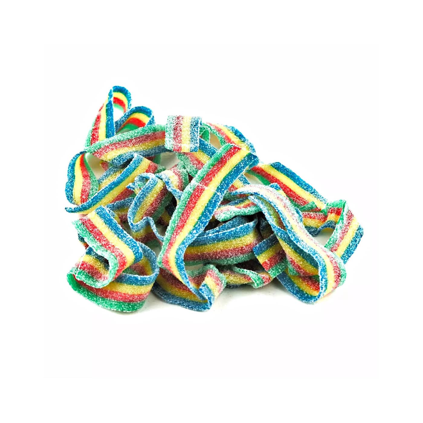 Rainbow Sour Belts - Tangy, Fruity, and Colorful Candy for a Sweet Adventure