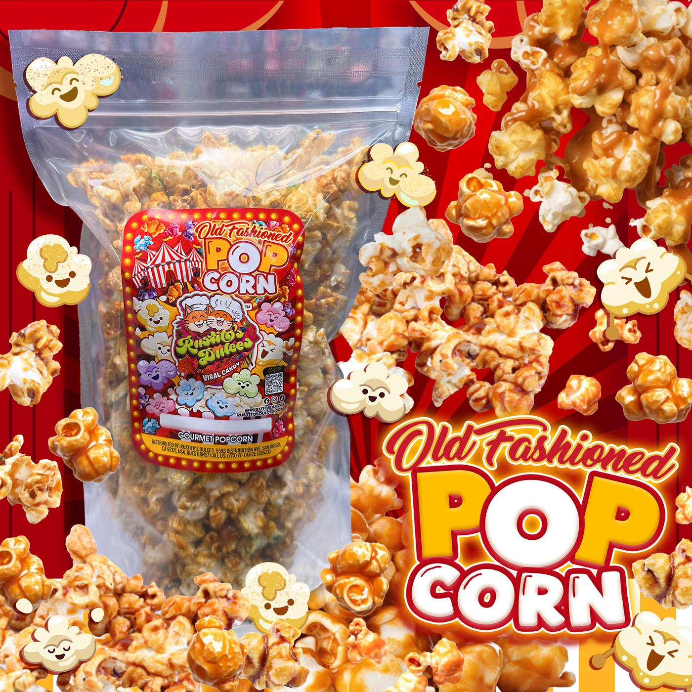 Old Fashioned Gourmet Popcorn - Handcrafted Small Batch Artisan Delight with Crunchy Flavor Variety