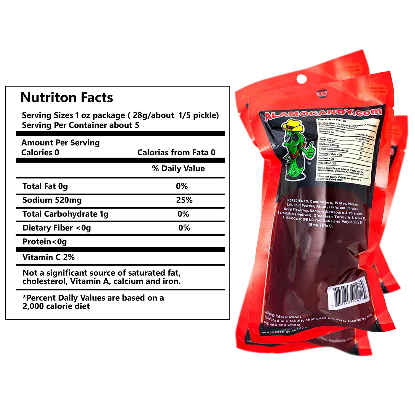 Big Tex Chamoy Pickle From Alamo Candy Co. the Original Dill Pickle in Chamoy Viral Pickle