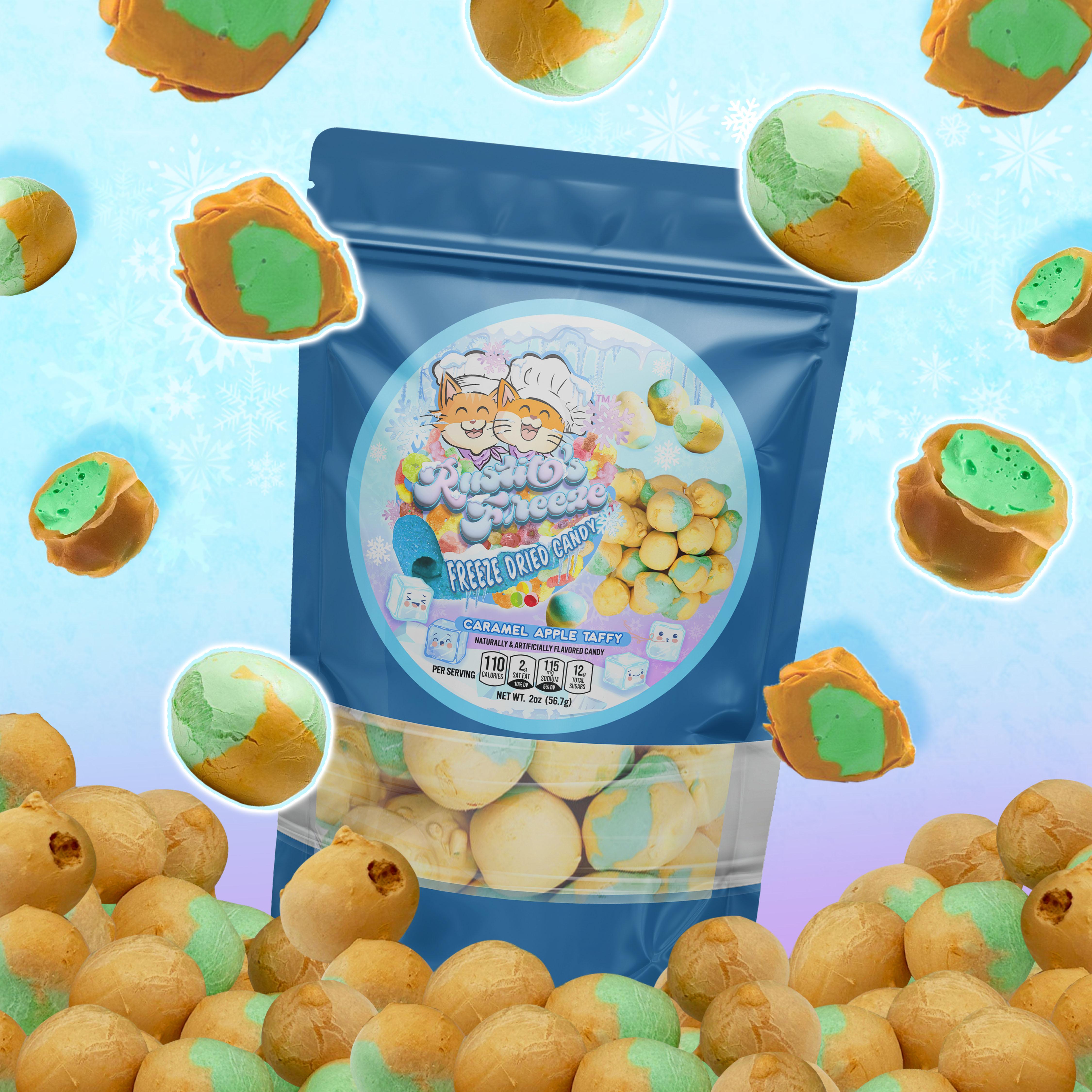 Freeze Dried Caramel Apple Taffy