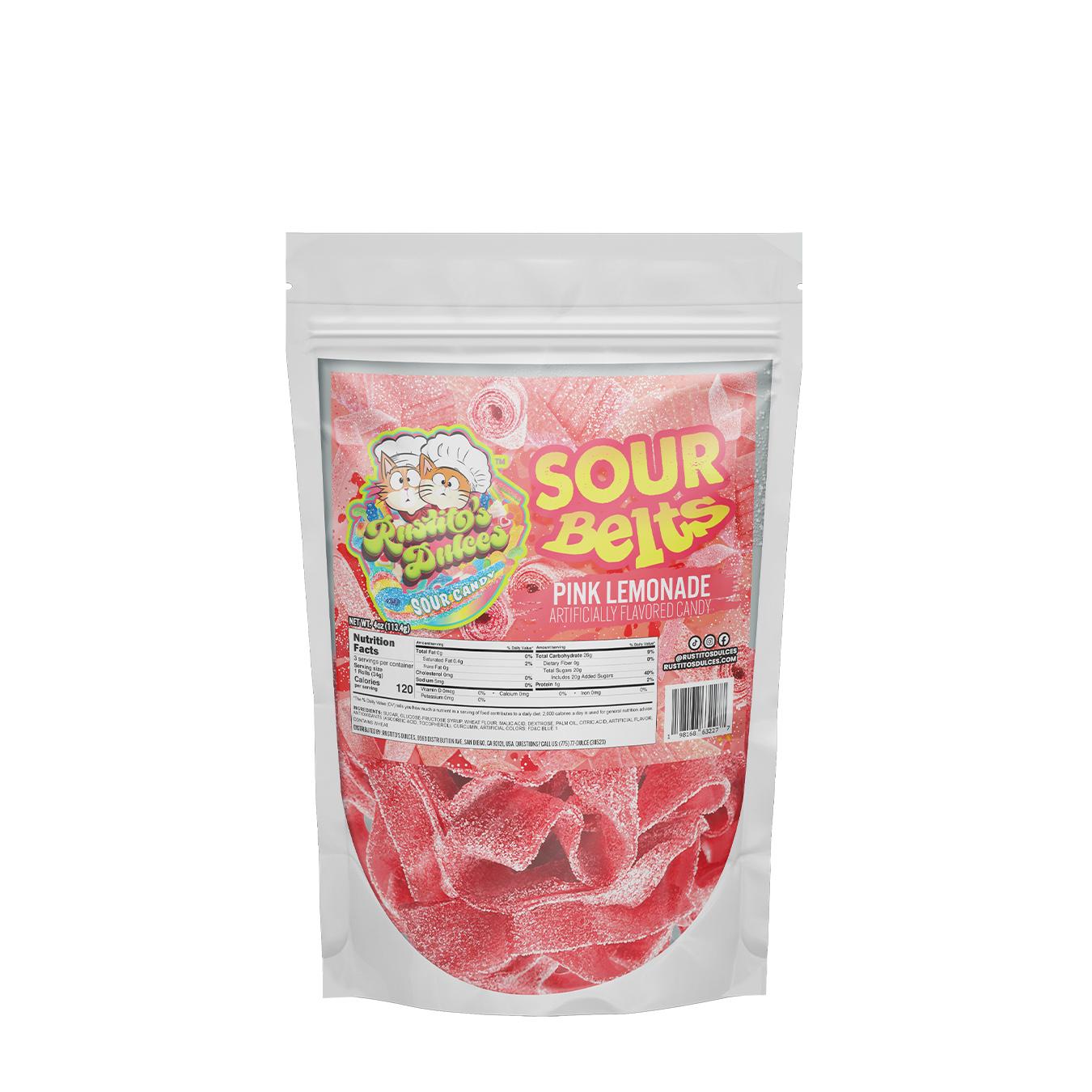 Pink Lemonade Sour Belts