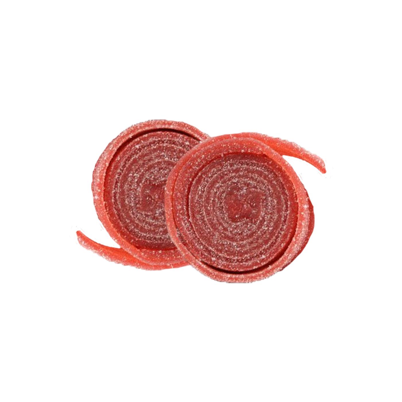 Strawberry Sour Rolled Belts candy belts