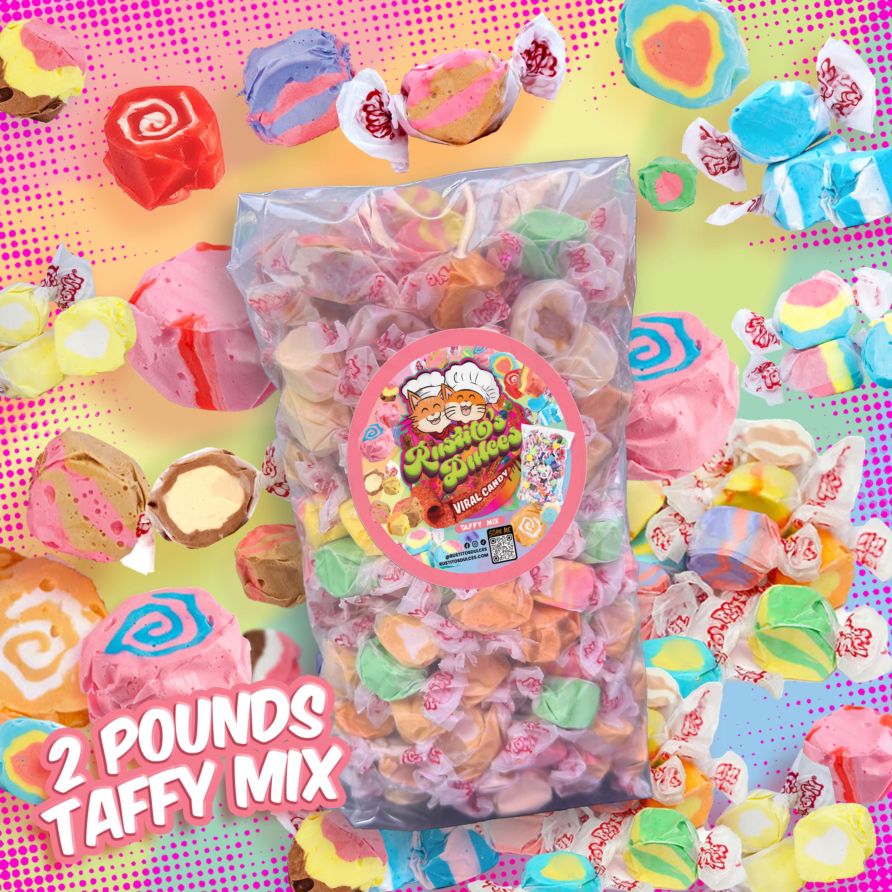 Taffy Variety Pack - Assorted Flavors Including Cotton Candy, Cookies & Cream, and More Snack