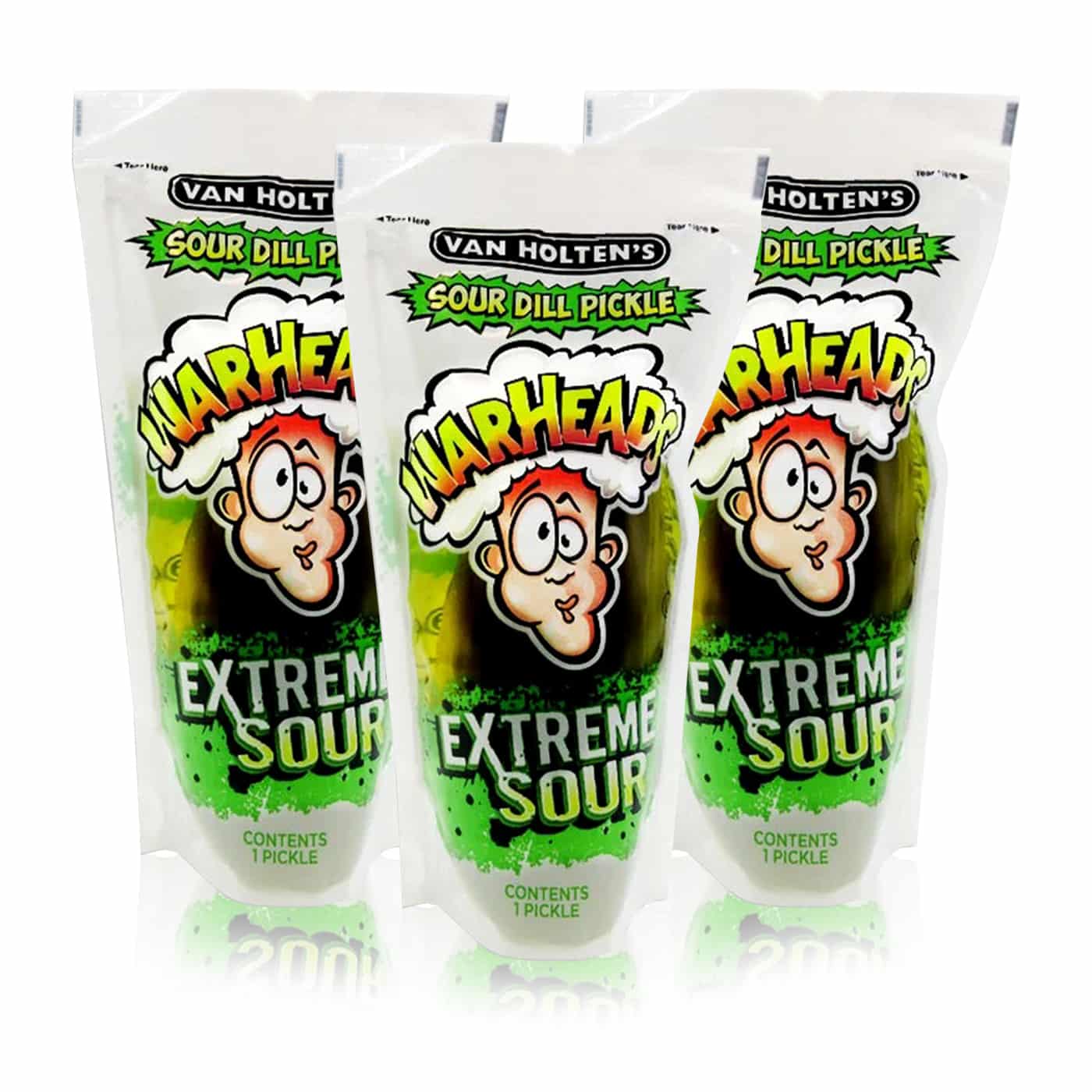 Van Holten's Warheads Extreme Sour Pickle pickles