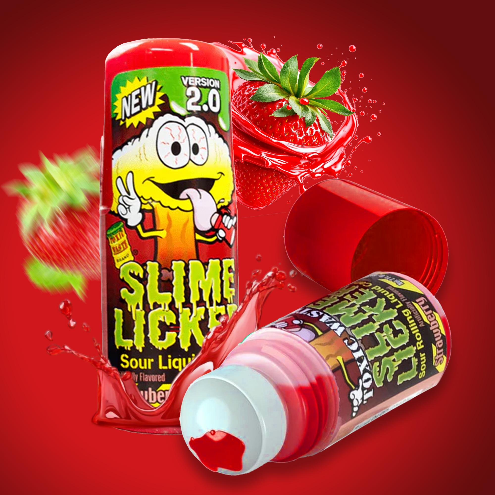 Toxic Waste New Slime Licker Sour Liquid Roller Candy Version 2.0