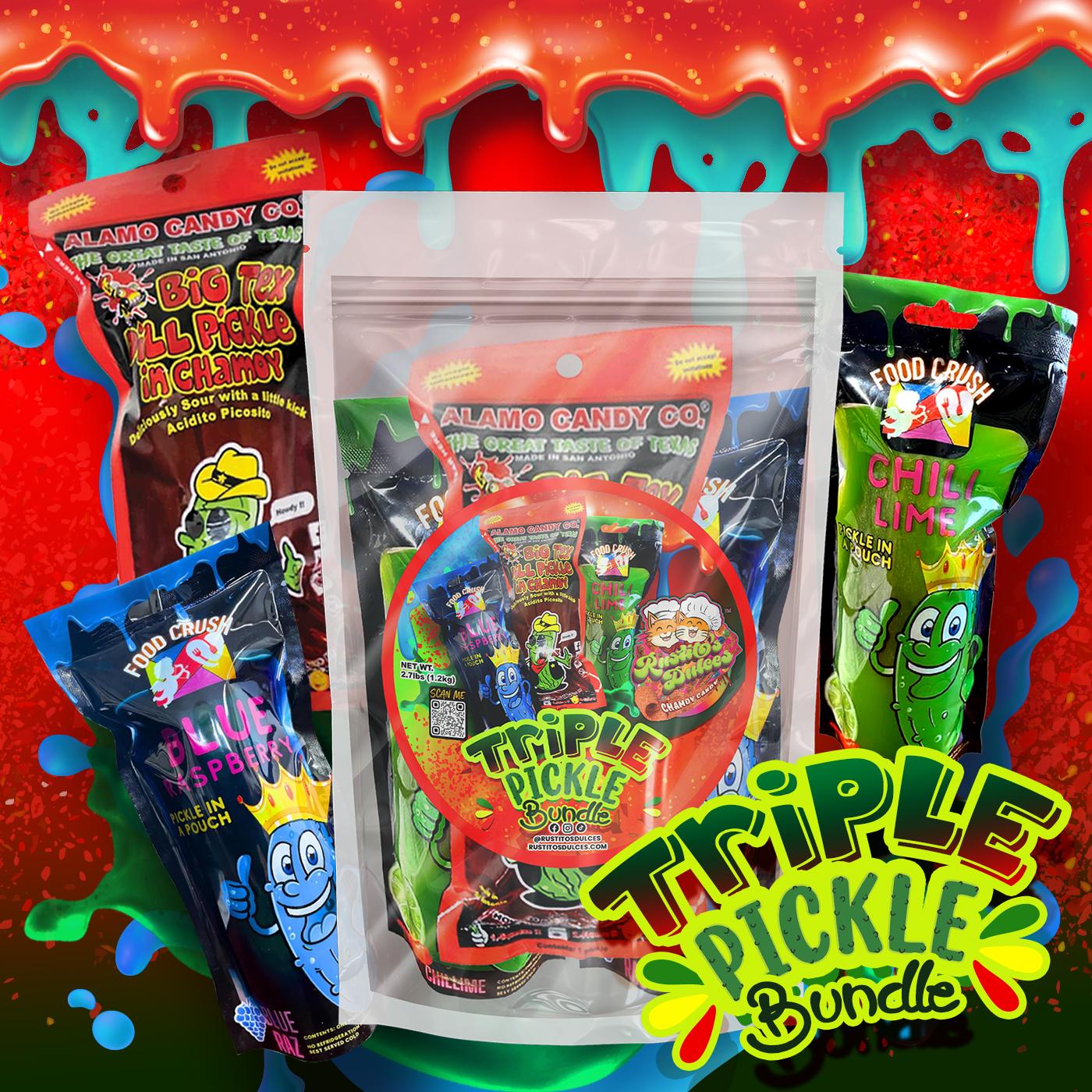 Triple Pickle Bundle - A Crunchy, Tangy Instant Treat for Pickle Lovers