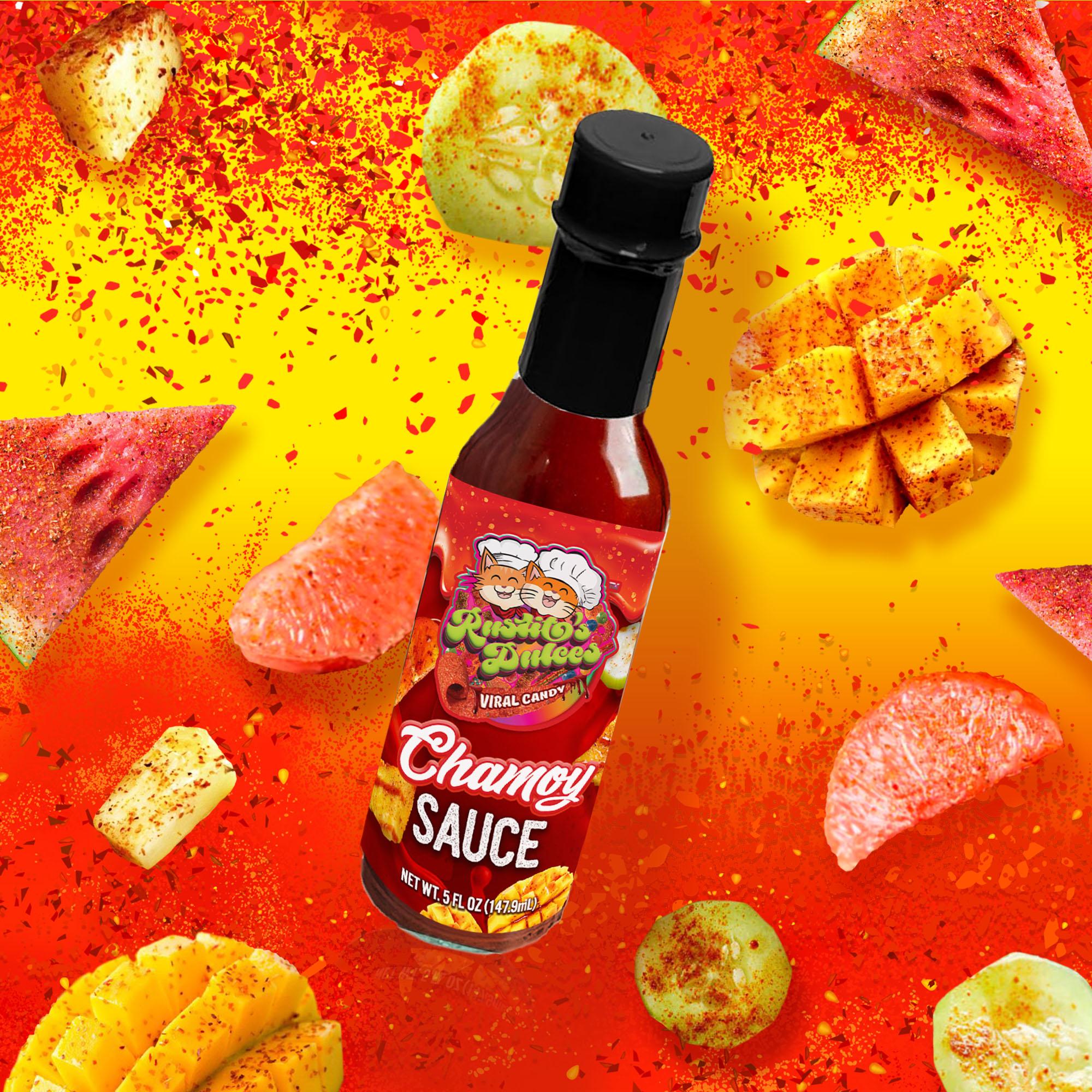 Rustito's Chamoy Sauce 5oz Bottle - Add a burst of tangy chamoy flavor to your treats!