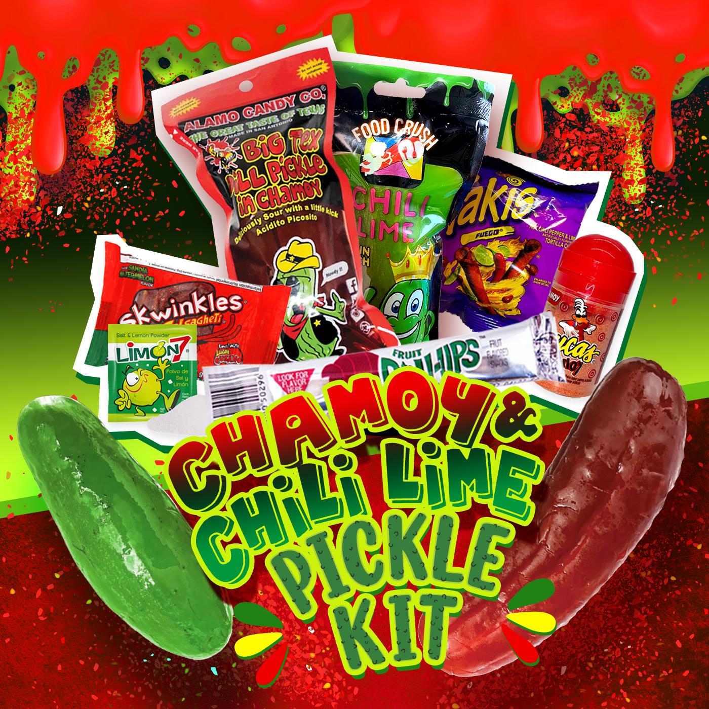 Chamoy & Chili Lime Pickle Kit