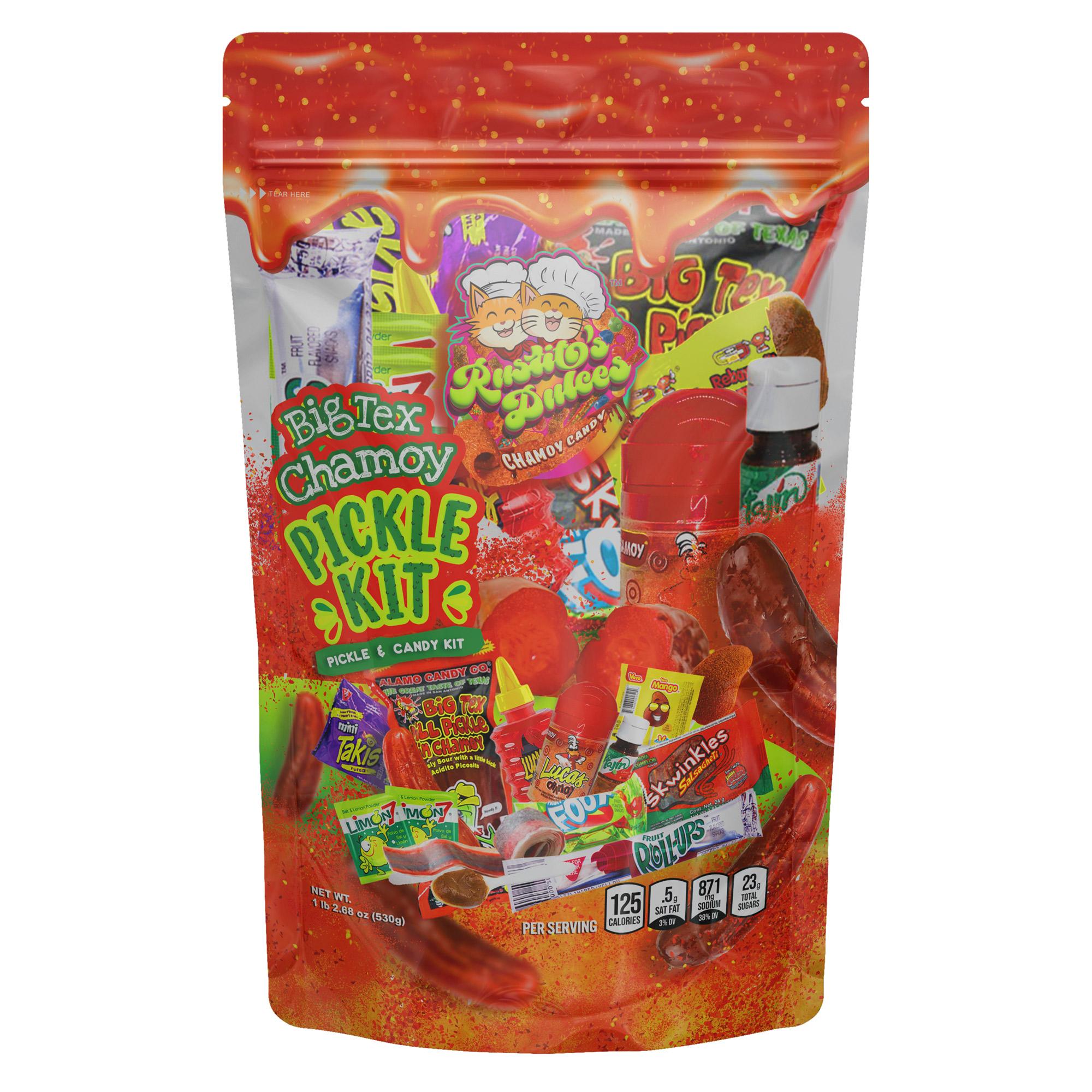 Big Tex Chamoy Pickle Kit - The Ultimate Sweet and Spicy Viral Snack Experience