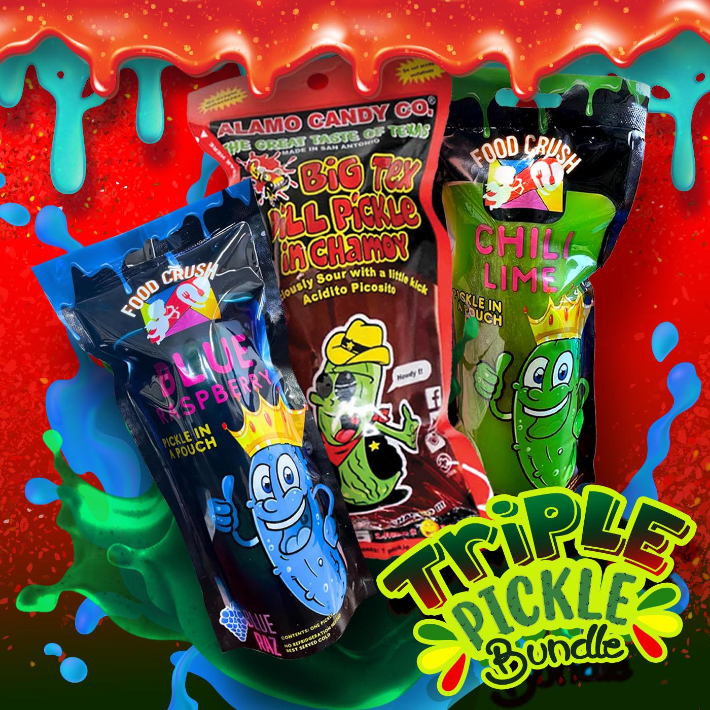 Triple Pickle Bundle - A Crunchy, Tangy Instant Treat for Pickle Lovers