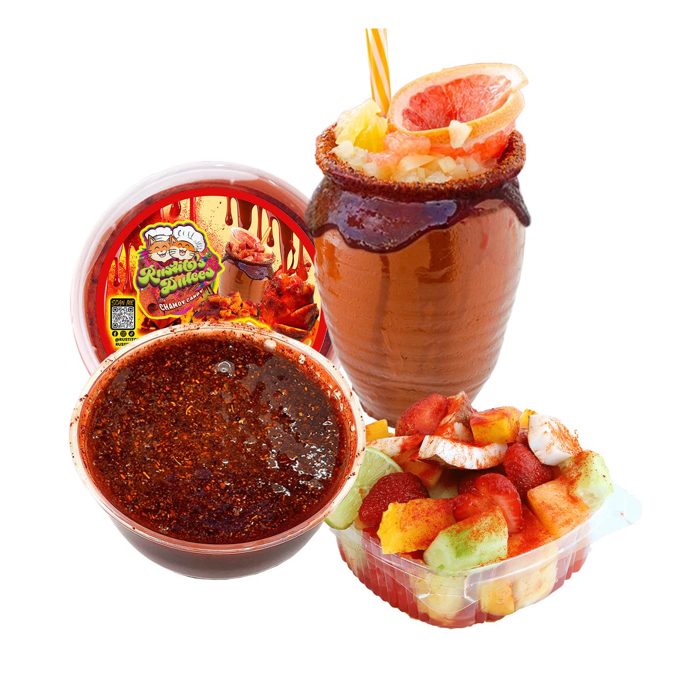 Spicy Mango Rim Dip - Sweet & Tangy Flavor Boost for Snacks and Treats