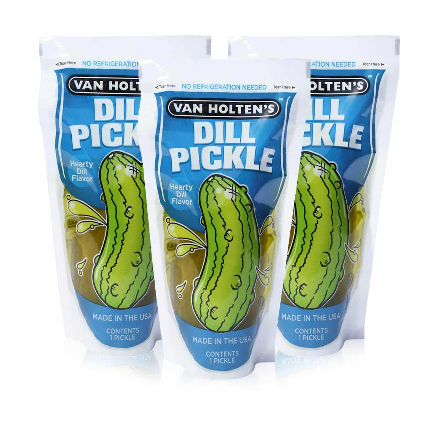 Van Holten's Jumbo Dill Pickle - Perfect for Pickle Lovers Calcium Natural pickles