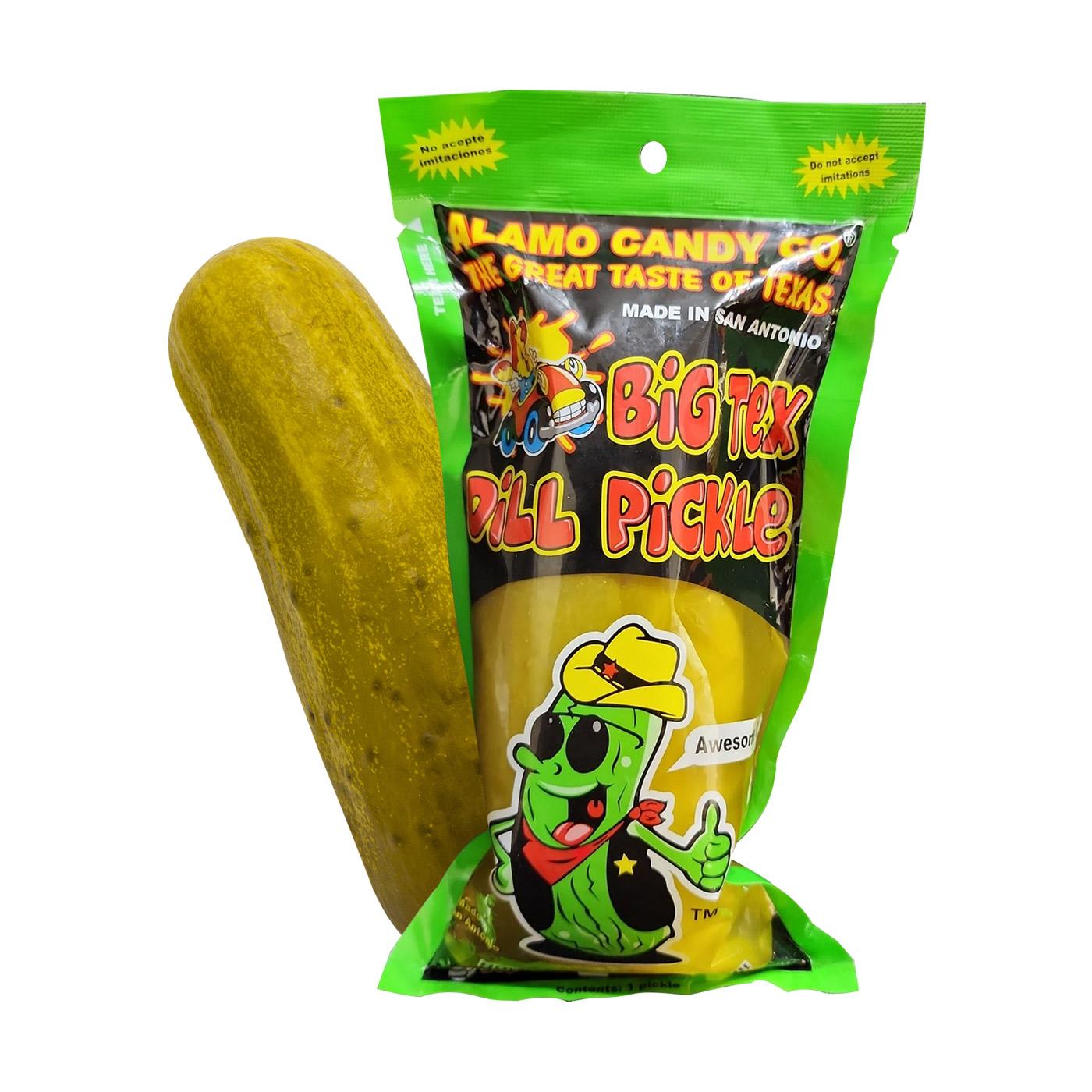 Alamo Candy Co. Big Tex Dill Pickle (1pc)
