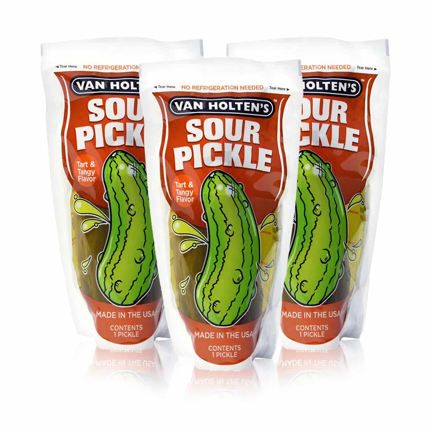 Van Holten's Large Sour Pickle - Dill Flavored Pickled Cucumber pickles