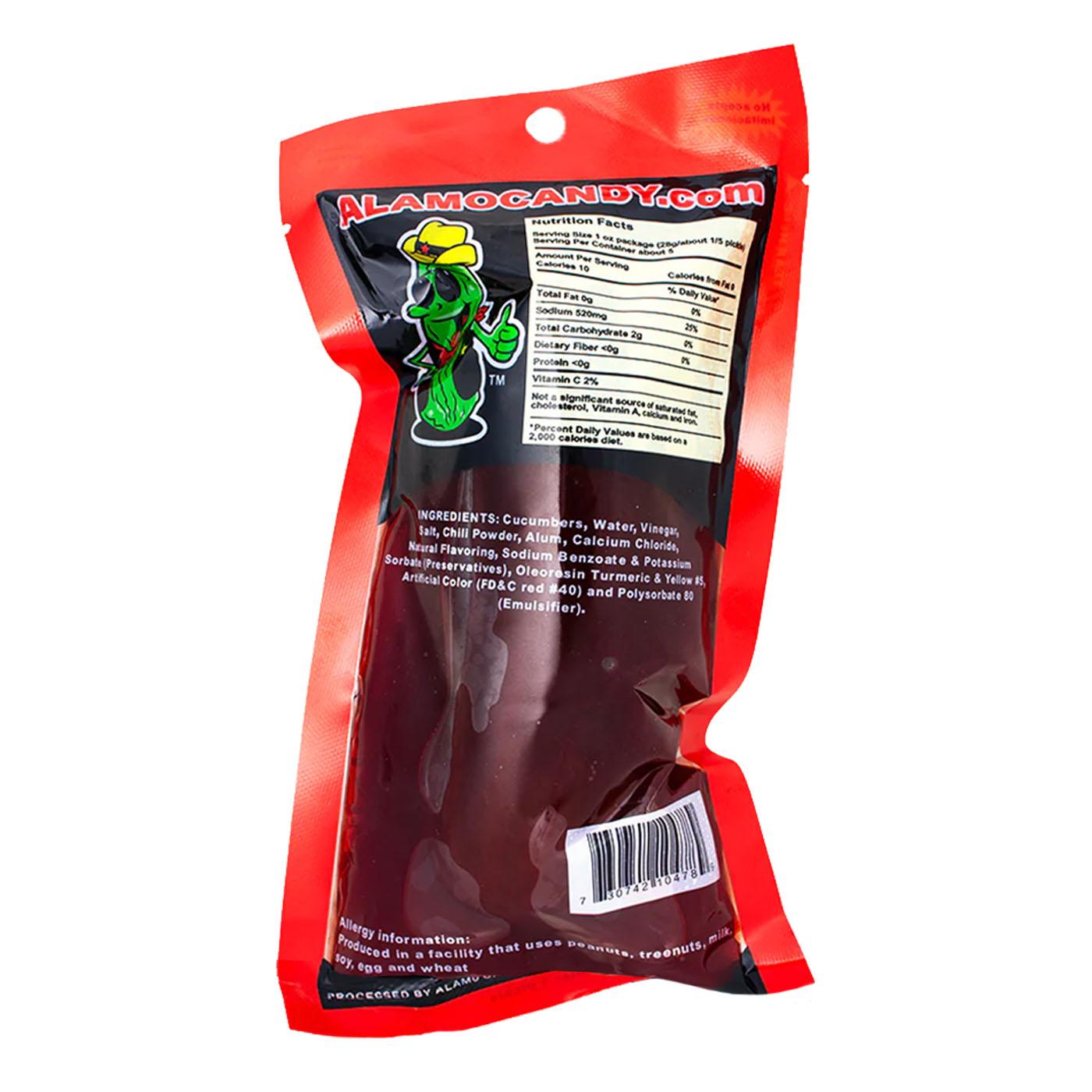 Big Tex Chamoy Pickle From Alamo Candy Co. the Original Dill Pickle in Chamoy Viral Pickle