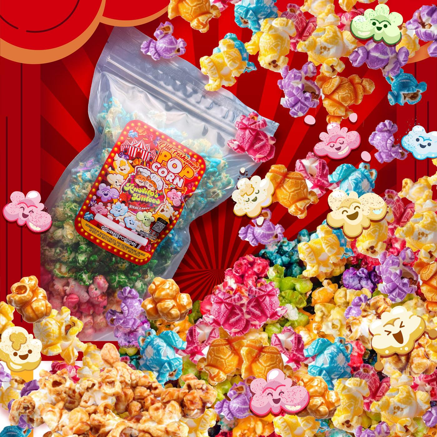 Old Fashioned Gourmet Popcorn - Handcrafted Small Batch Artisan Delight with Crunchy Flavor Variety