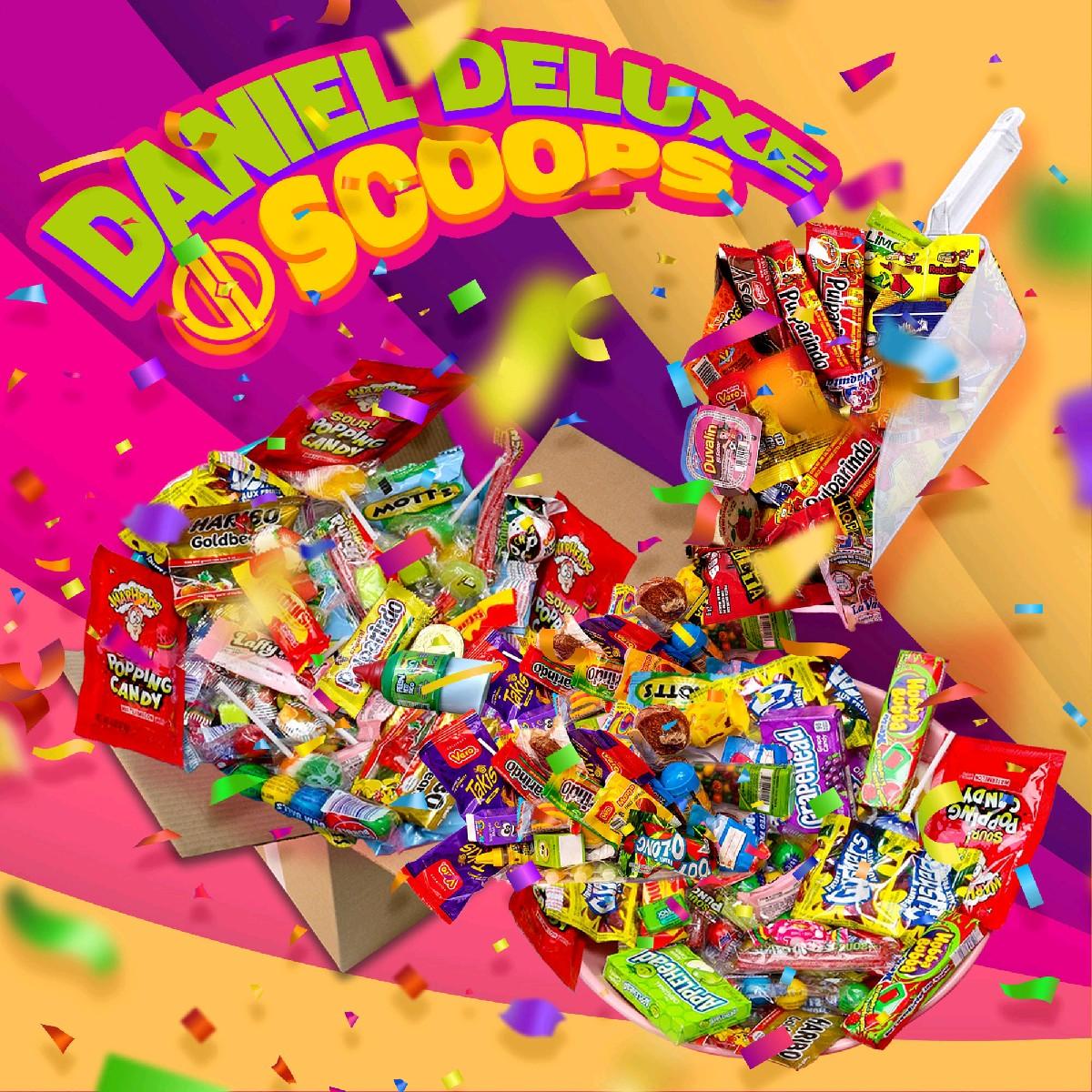Daniel Deluxe Mexican Candy Bag 4lb bag with all your favorite Mexican and American candies Snack Sweet Bonbon