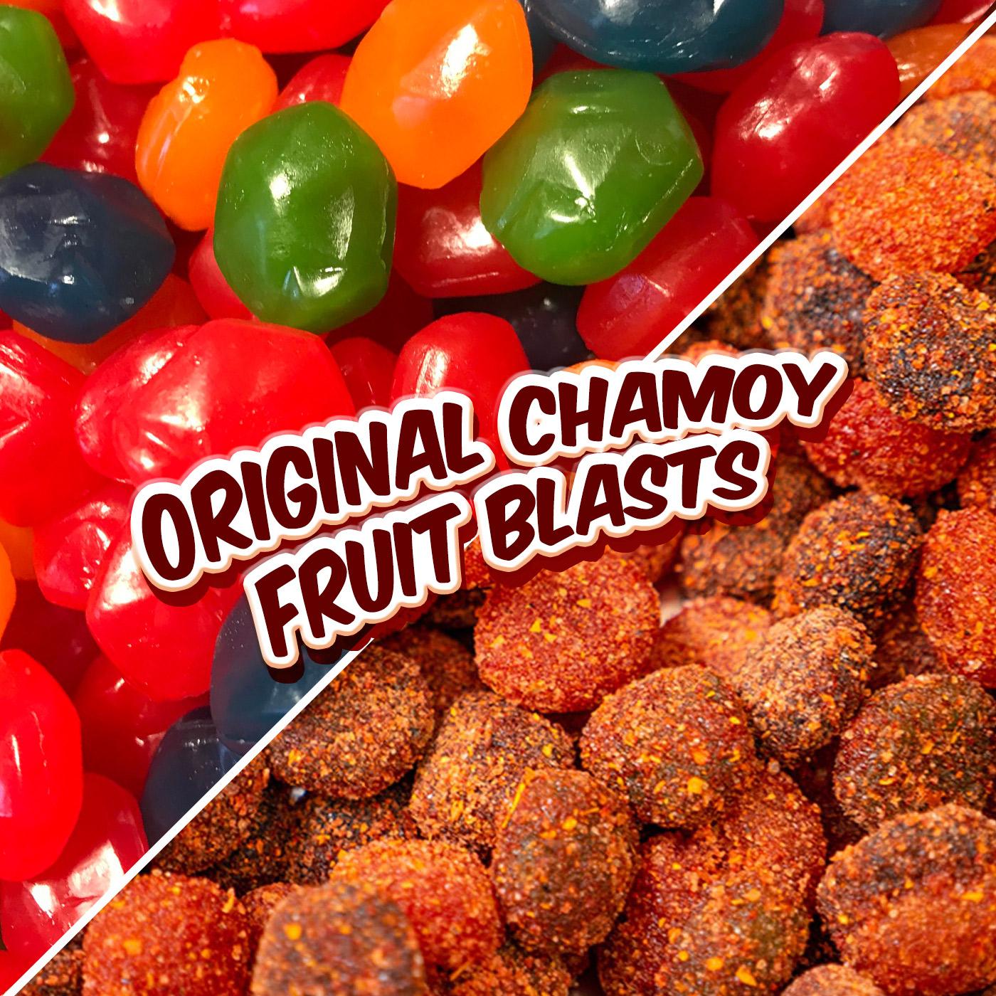 Original Chamoy Fruit Blasts Gushers Enchilados Sweet & Spicy Tropical Treats Bursting with Flavor