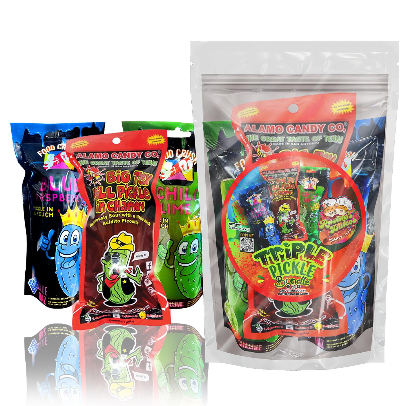 Triple Pickle Bundle - A Crunchy, Tangy Instant Treat for Pickle Lovers