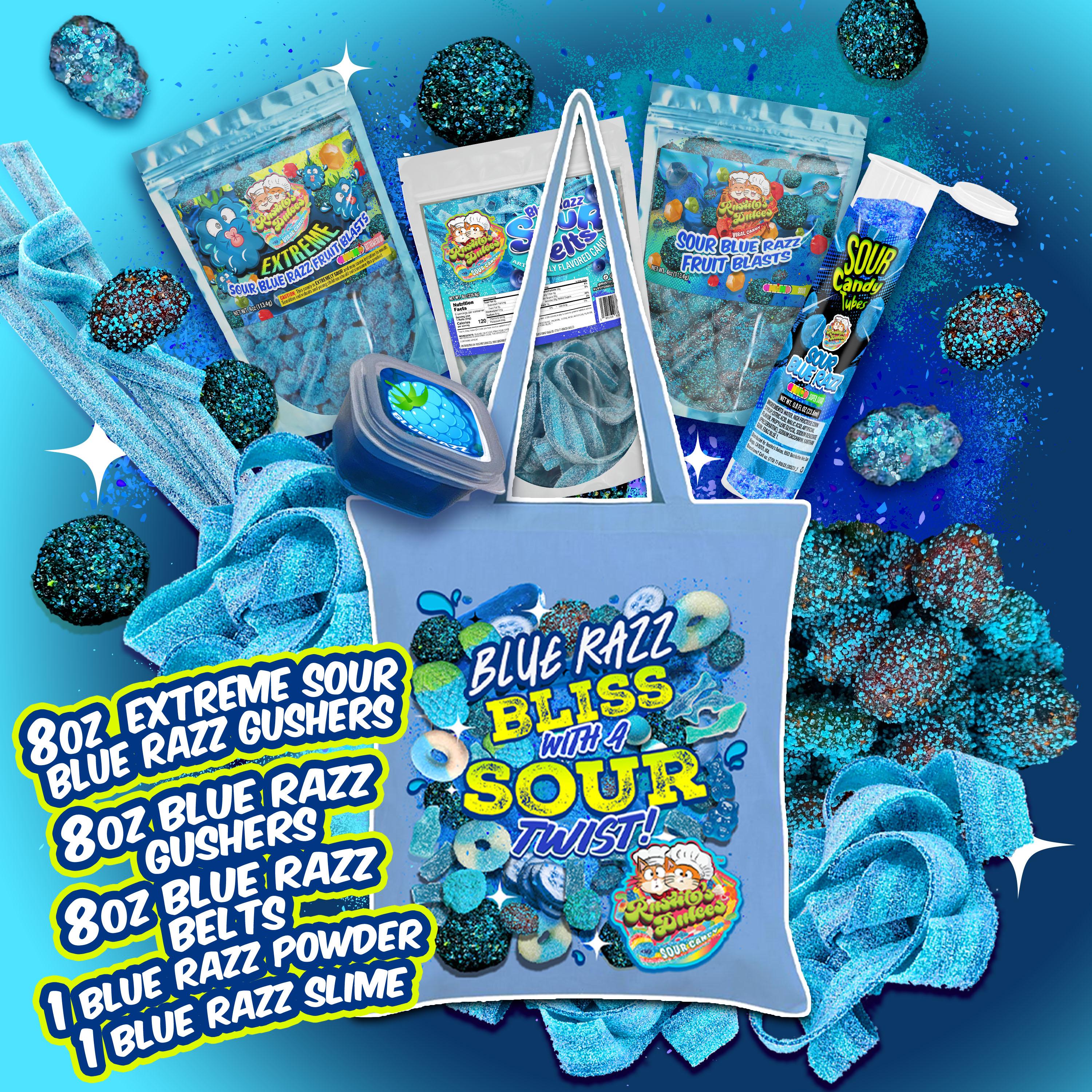 Blue Razz Bliss - Sour Blue Razz Lover’s Bundle with Tote Bag for Ultimate Flavor Experience