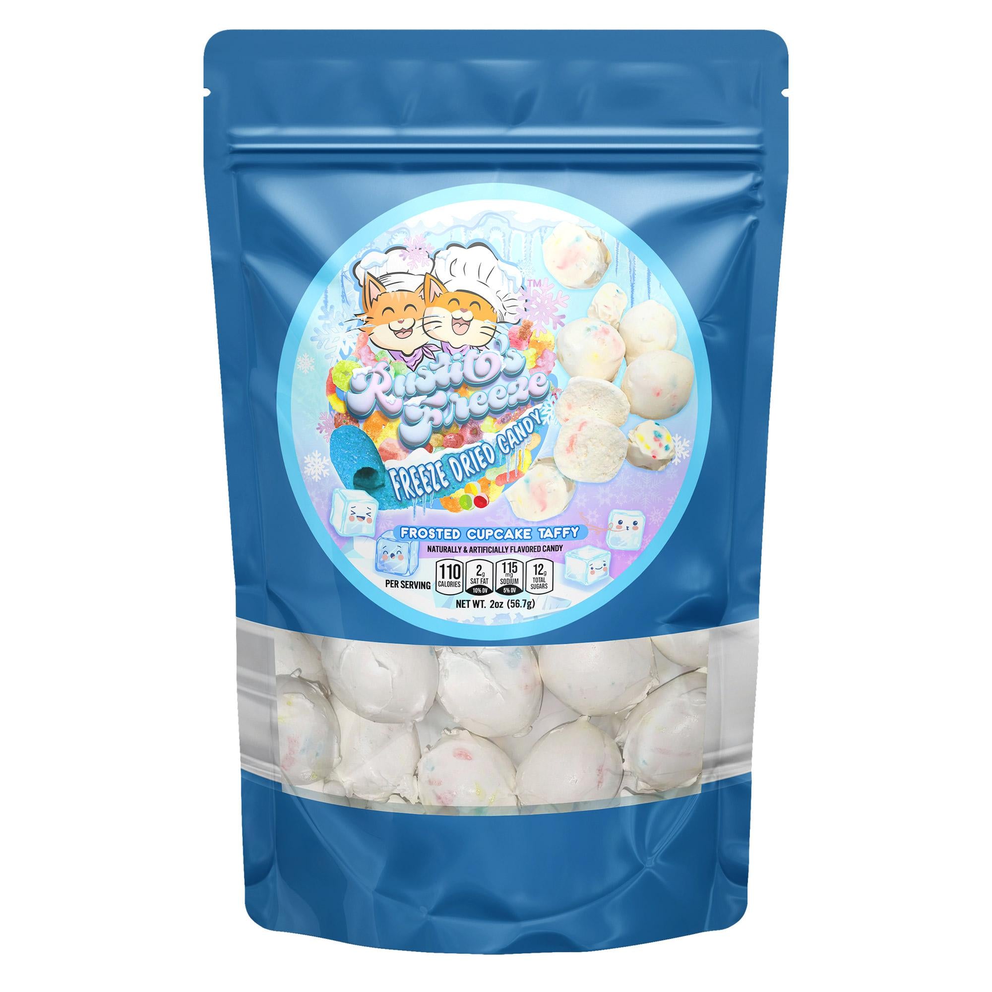 Freeze Dried Frosted Cupcake Taffy