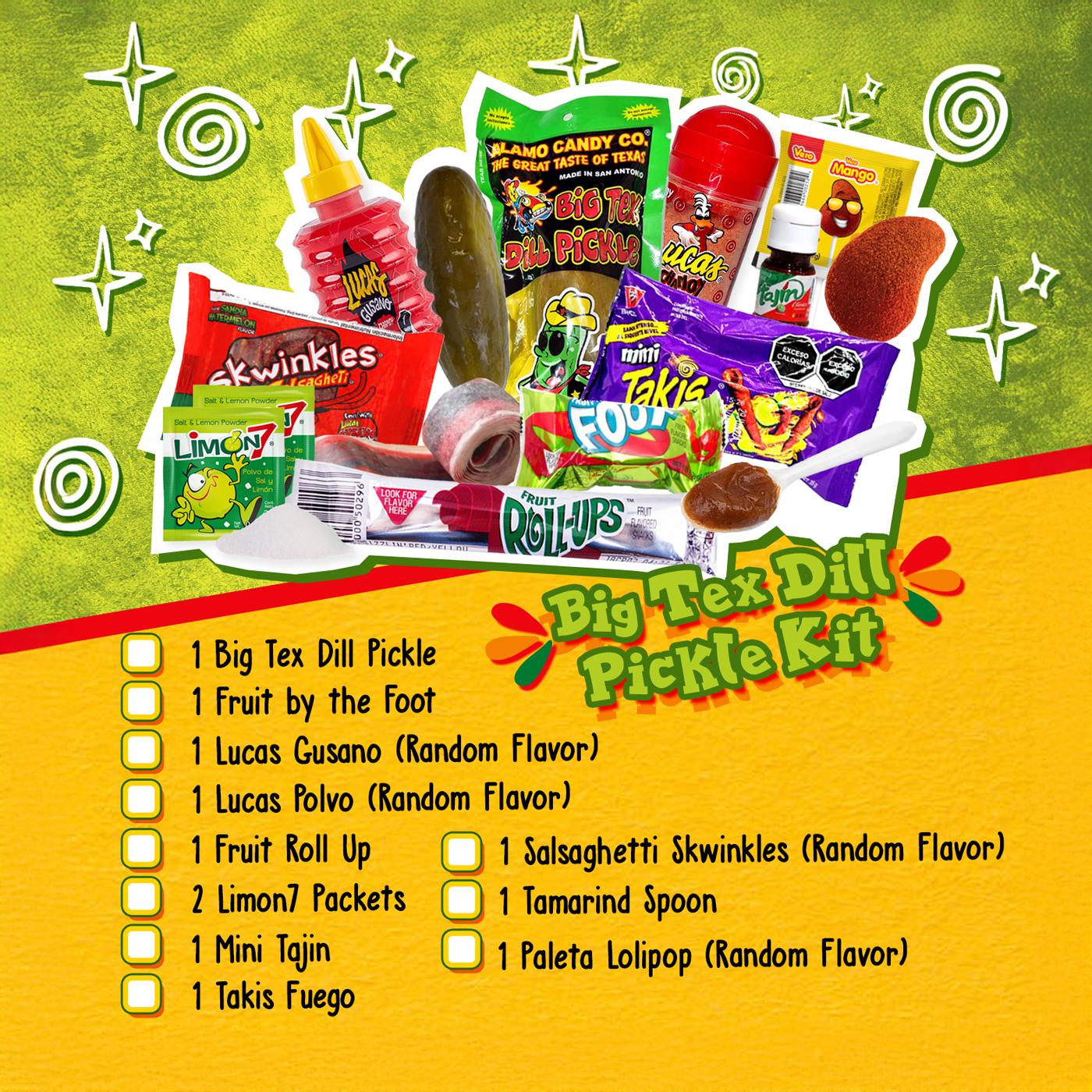 Big Tex Dill Pickle Kit - A Flavorful Twist for Your Taste Buds