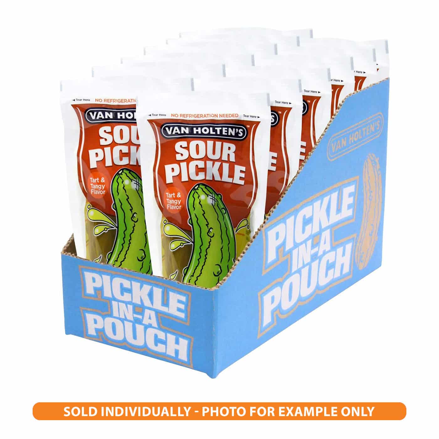 Van Holten's Large Sour Pickle - Dill Flavored Pickled Cucumber pickles