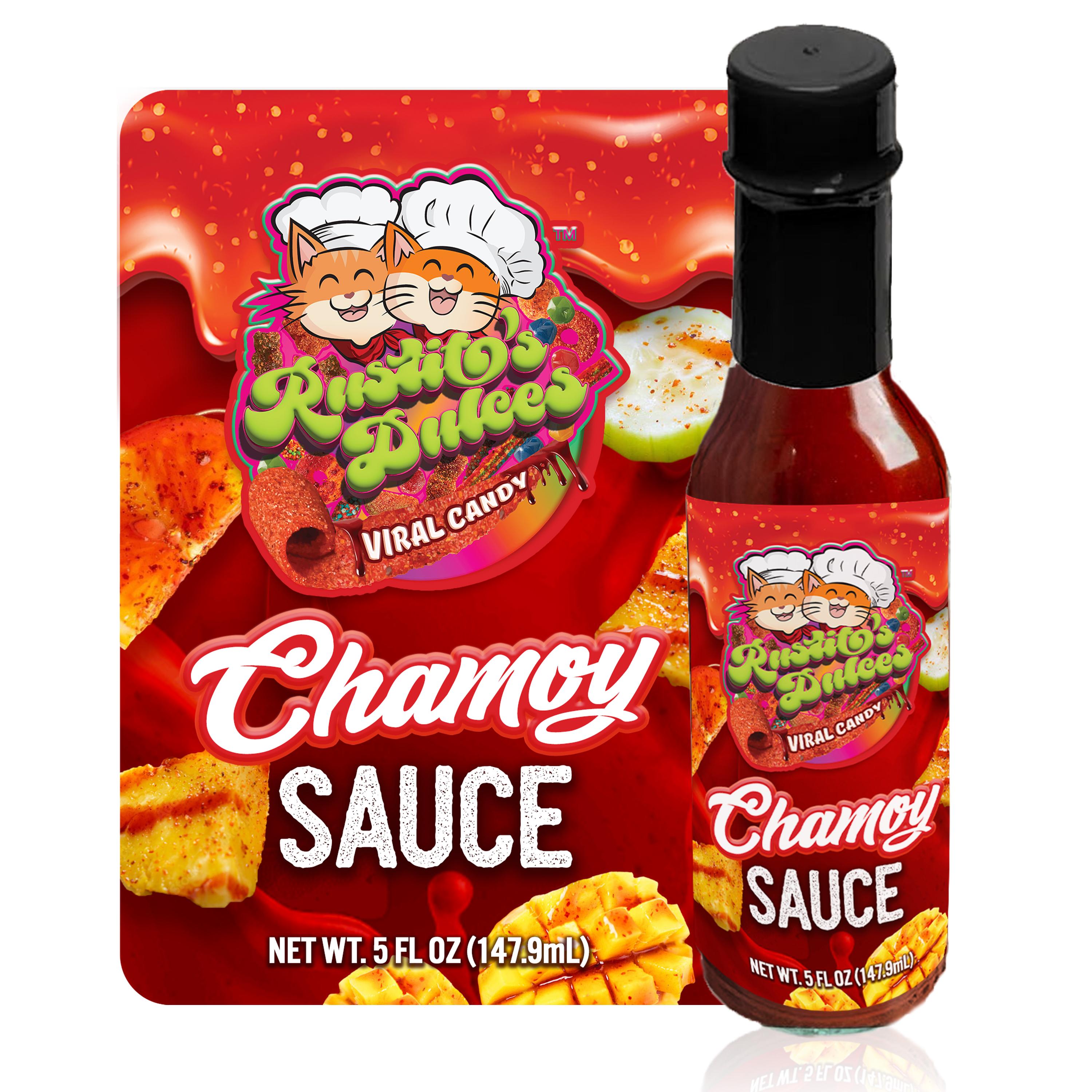 Rustito's Chamoy Sauce 5oz Bottle - Add a burst of tangy chamoy flavor to your treats!